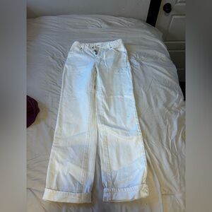 ROLLA'S Women's Cream Flare Jeans size 25